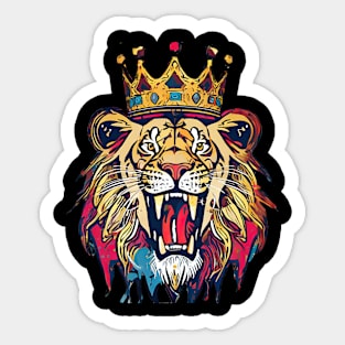 Lion Graphic Sticker